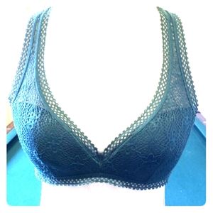 Emerald green Victoria secret pull-over bralette